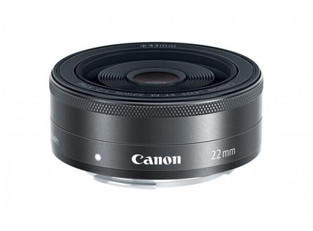 Canon EF-M 22mm f/2.0 STM Lyssterk og kompakt vidvinkel for EOS-M